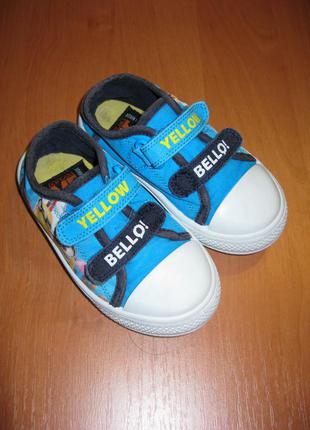 Кеды "despicable me" размер 7.