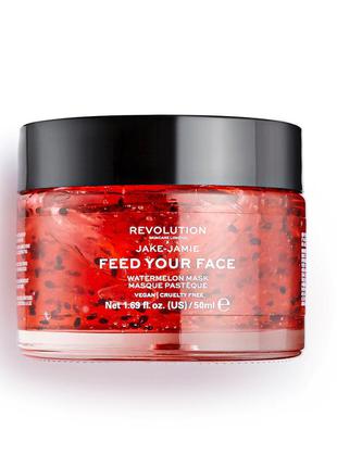 Маска для обличчя revolution feed your face watermelon3 фото