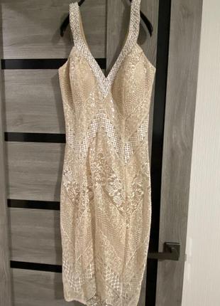 Платье женское коктейльное, стильное