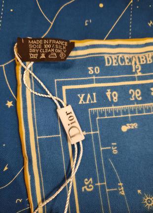 Хустку. шовк. у стилі christian dior 5