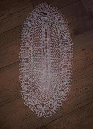 Найтонша серветка спицями ручна робота