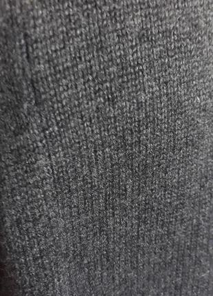 Длинный серый кардиган кофта  шелк кашемир10 фото