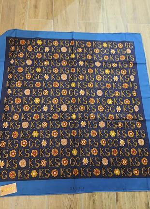 Платок.шелк. в стиле gucci