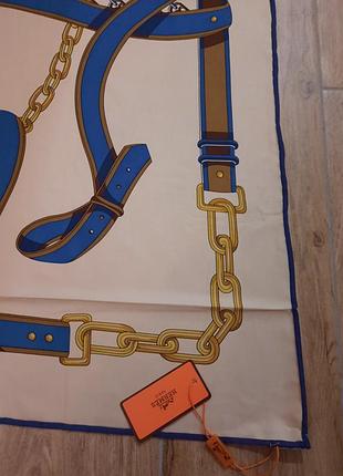 Платок. шёлк. в стиле hermes 3