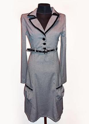 Суперціна. ефектне клешенное сукні приємно ва, жакардовий принт. туреччина. р-р 42-44