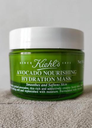 Питательная маска для лица kiehl's avocado nourishing hydration mask