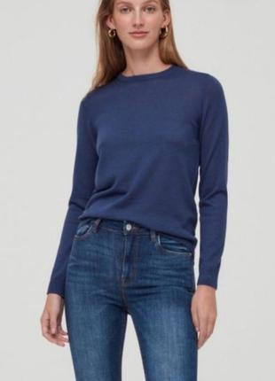 Вовняний пуловер джемпер оверсайз