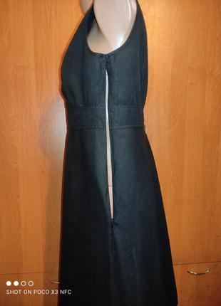 Суперское льняное платье, из льна, лен и хлопок пог-50/52 см5 фото