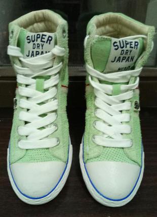 Новые кеды сникерсы superdry japan №104 фото