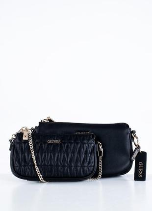 Сумка кроссбоди guess arie quilted crossbody +видеообзор3 фото