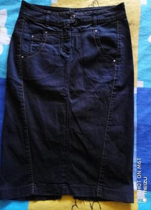 Юбка джинсовая женская размер 38