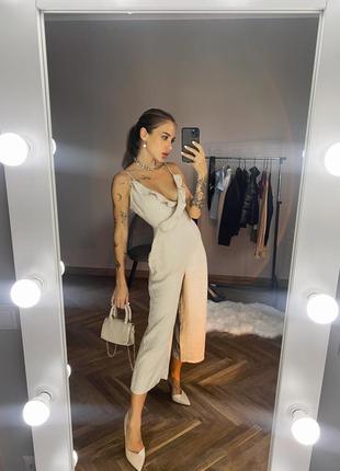 Лляний комбінезон 4