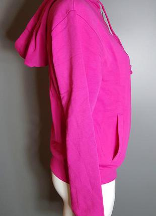 Худі кофта на блискавці з капюшоном рожева na-kd2 фото