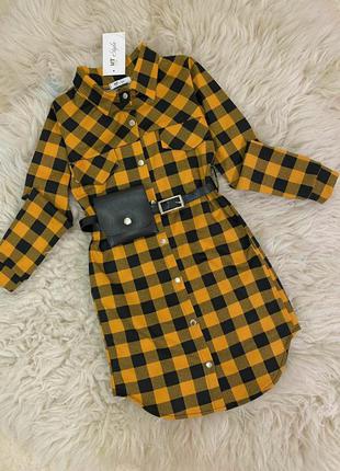 Плаття рубашка на дівчинку
