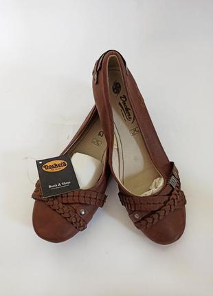 Dockers балетки жіночі коричневі.брендове взуття stock