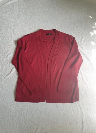 Женский свитер-кофта(кашемир+шерсть)