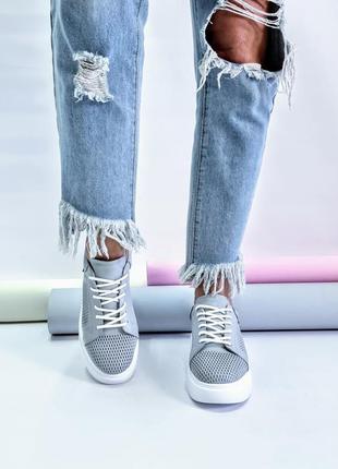 Детские кожаные кеды, разные цвета2 фото