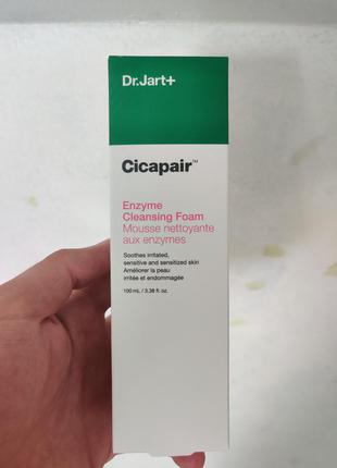 Энзимная пенка для лица dr. jart+ cicapair enzyme cleansing foam, 100 мл2 фото