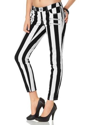 Модные брючки в полоску
