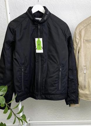 Термо водонепроникна куртка чорна2 фото