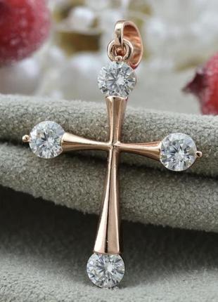 Хрестик кулон