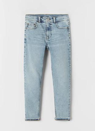 Узкие джинсы скини для девочки 11-12 лет от зара / basic skinny jeans zara