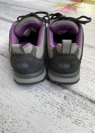 Крутые натуральный замш+текстиль ботинки кроссовки weathertite karrimor размер 38(24,3см стелька)5 фото
