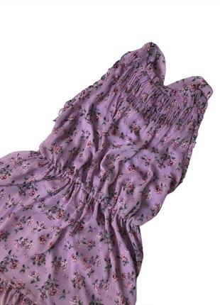 Платье лавандово лиловое  zara8 фото