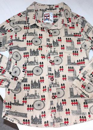 Рубашка мальчику 3-4 года