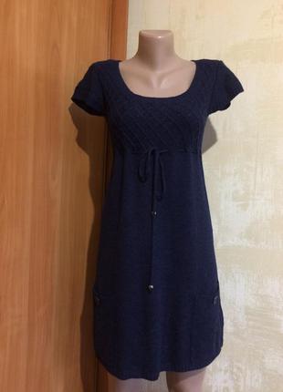 Тёплое шерстяное платье!огромный выбор новой одежды!