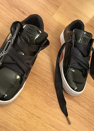 Лаковые кроссовки puma оригинал