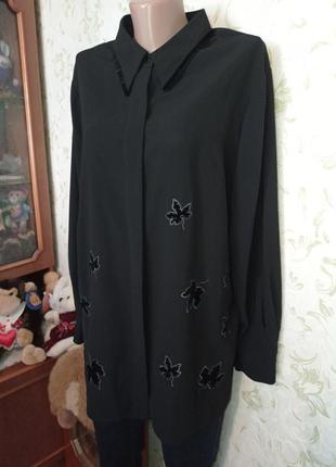 Рубашка блуза uk 20 st.michael marks spencer 2