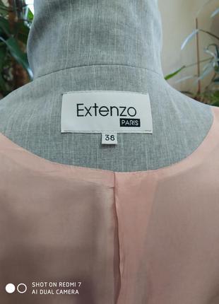 👌💕 элегантный осенне-весенний кардиган, удлиненный жакет от французского бренда"extenzo"р.44-468 фото