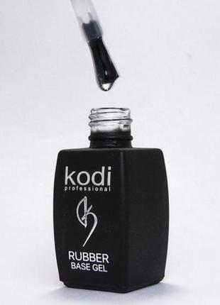 Каучуковая база коди - 12мл. rubber base gel kodi для ногтей2 фото