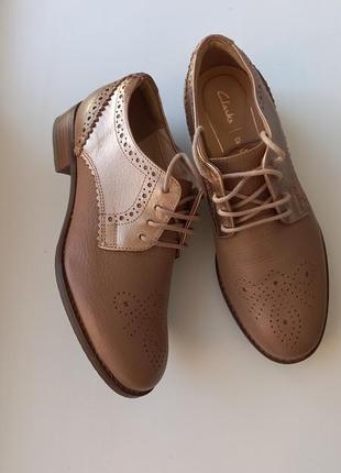 Clarks кожаные 37р