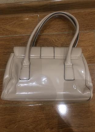 Брендовая лаковая женская сумка2 фото