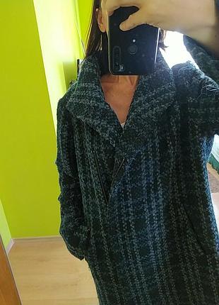 Пальто полушерсть, 18 р, наш 52+-