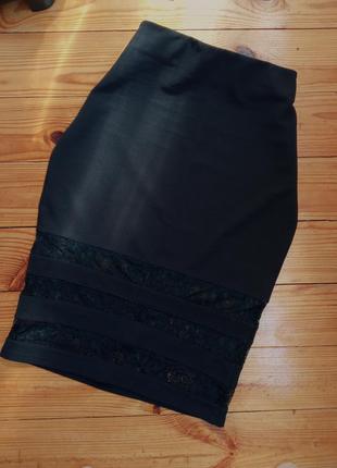 Юбка карандаш/ юбка класика /юбка футляр/ черная модная юбка4 фото