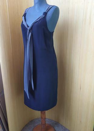 Сукня натуральний шовк чорне ошатне трансформер inwear