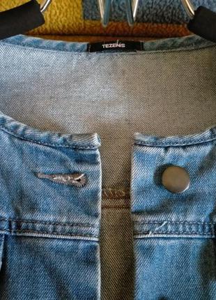 Джинсовий піджак tezenis, розмір xs-s2 фото