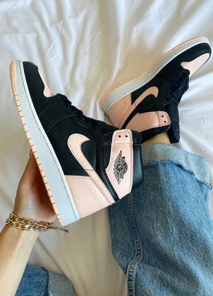 Nike air jordan 1 retro high og crimson tint кроссовки найк аир джордан наложенный платёж купить3 фото