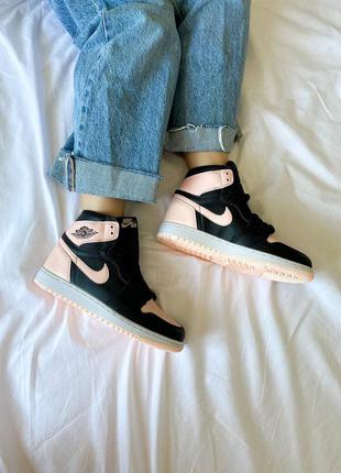 Nike air jordan 1 retro high og crimson tint кроссовки найк аир джордан наложенный платёж купить5 фото