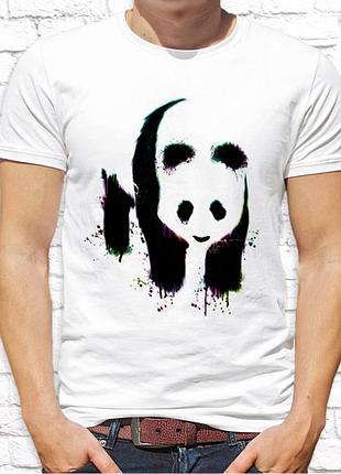 Мужская футболка push it с принтом панда фп003005(1)