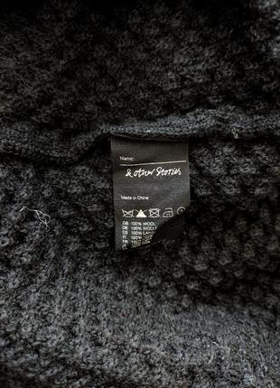 Фактурный свитер шведского бренда из 💯 шерсти меринос !9 фото