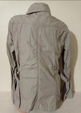 Куртка-ветровка, хлопок,цвет серо-бежевый, размер л-лх4 фото