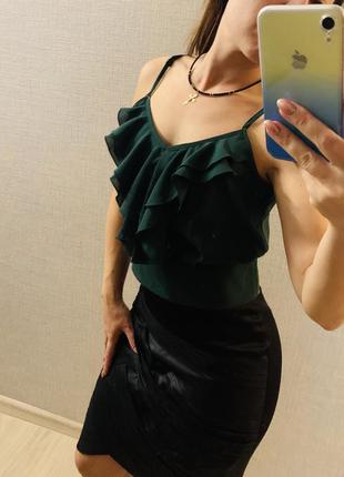 Розкішна шифонова блуза -майка