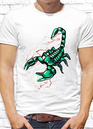 Мужская футболка push it с принтом скорпион фп002708(1)