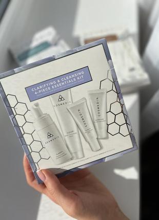 😍cosmedix очищающий набор для жирной кожи, склонной к акне clarifying kit