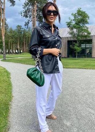 Класна шкіряна спідниця zara