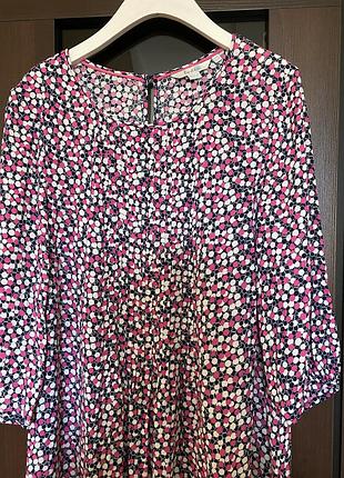 Котоновое платье батал boden